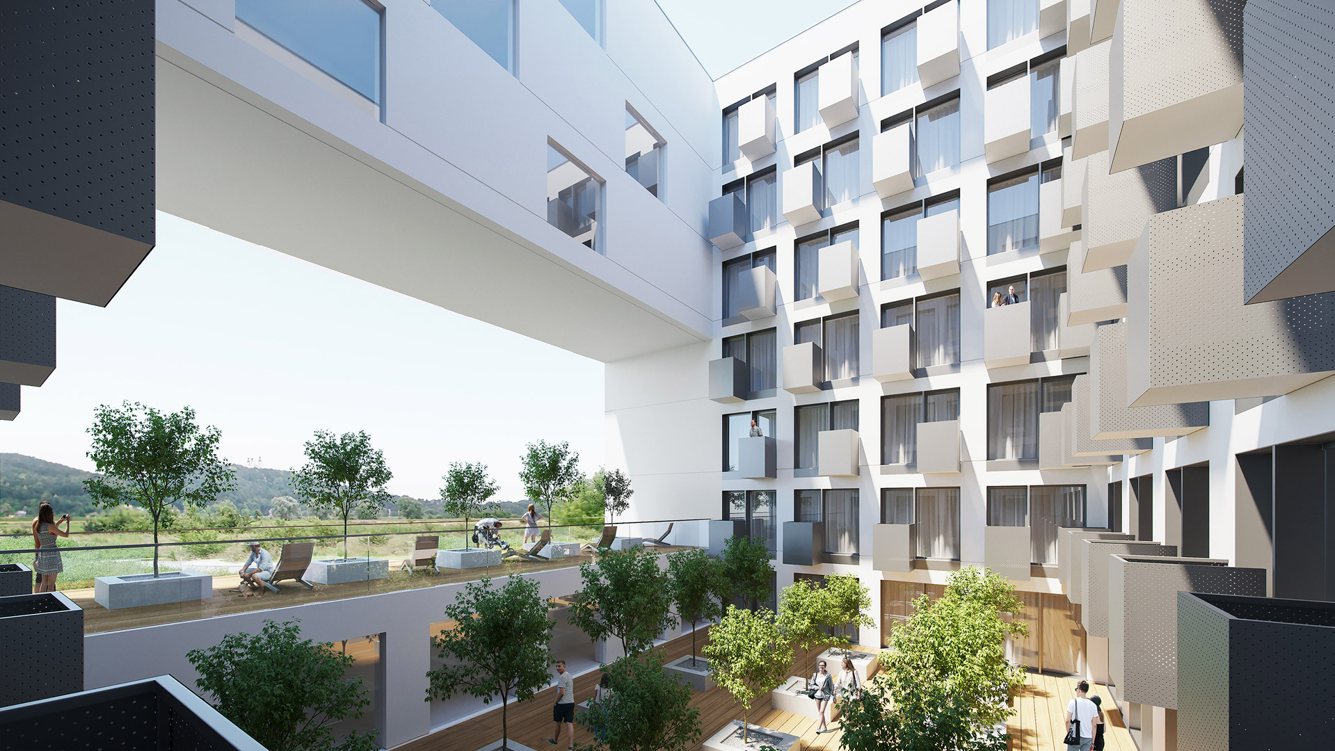 Photo inspiration: Visual Reference: Competition For The Design Of An Aparthotel In Krakow